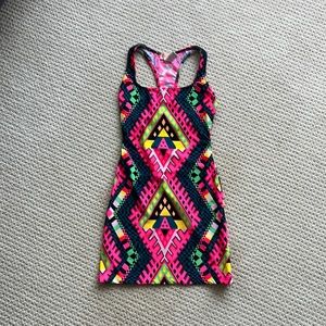 Worn once! Beautiful and perfect condition Mara Hoffman swim dress size small